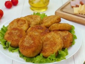 Картопляні котлети з начинкою