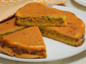 Капустяний заливний пиріг