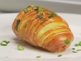 Запечена картопля Хассельбек