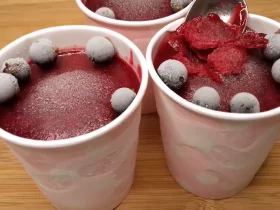 Ягідне морозиво