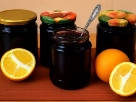 Варення з чорної смородини з апельсином