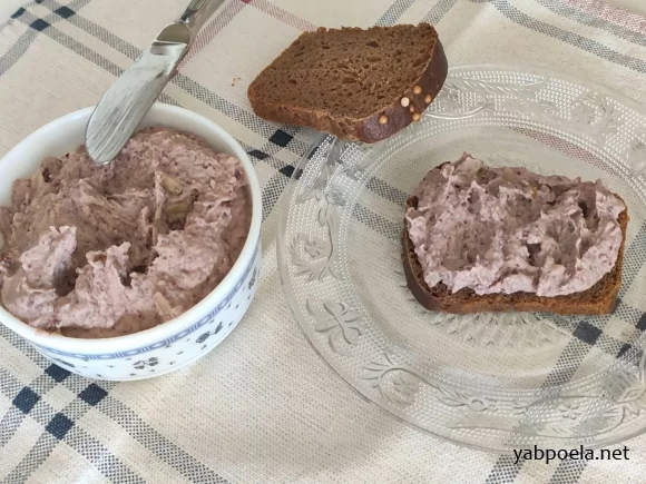 Пісний квасолевий паштет