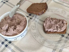 Пісний квасолевий паштет