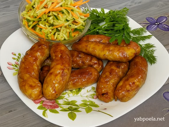 Картопляна ковбаса (Картопляник) у натуральній оболонці