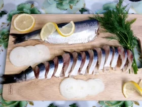 Пряний оселедець домашнього посолу