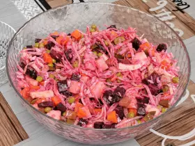 Вінегрет класичний із запеченими овочами