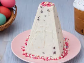 Сирна паска без випікання