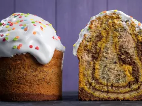 Оригінальна різнокольорова паска