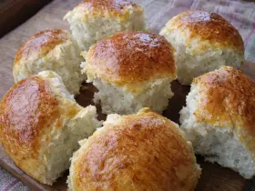 Швидкі пампушки з часником