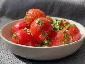Голі мариновані помідори без шкірки (по-херсонськи)